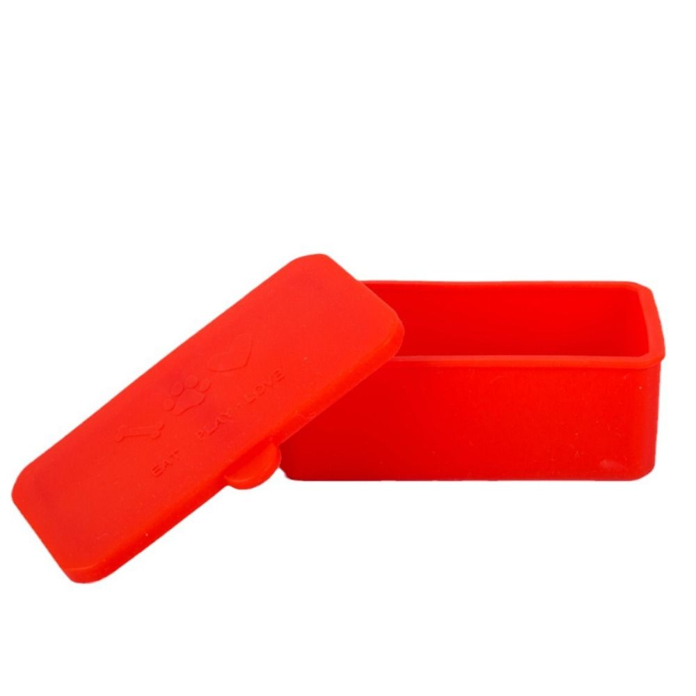 Food Snacks That Are Green - 1/3pcs Silicone Food Distribution Box Red/Pink/Purple/Green/Orange/Blue