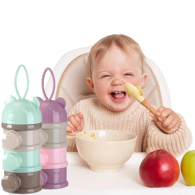 3/4 Layer Colored Milk Powder  - Food Snacks For Toddlers review and price