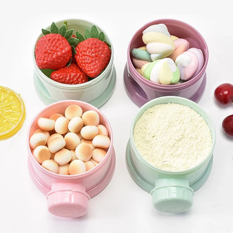 3/4 Layer Colored Milk Powder  - Food Snacks For Toddlers review and price
