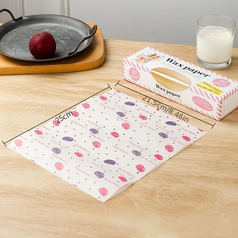 50Pcs Colorful Patterned Greas - Food Snacks Basket review and price