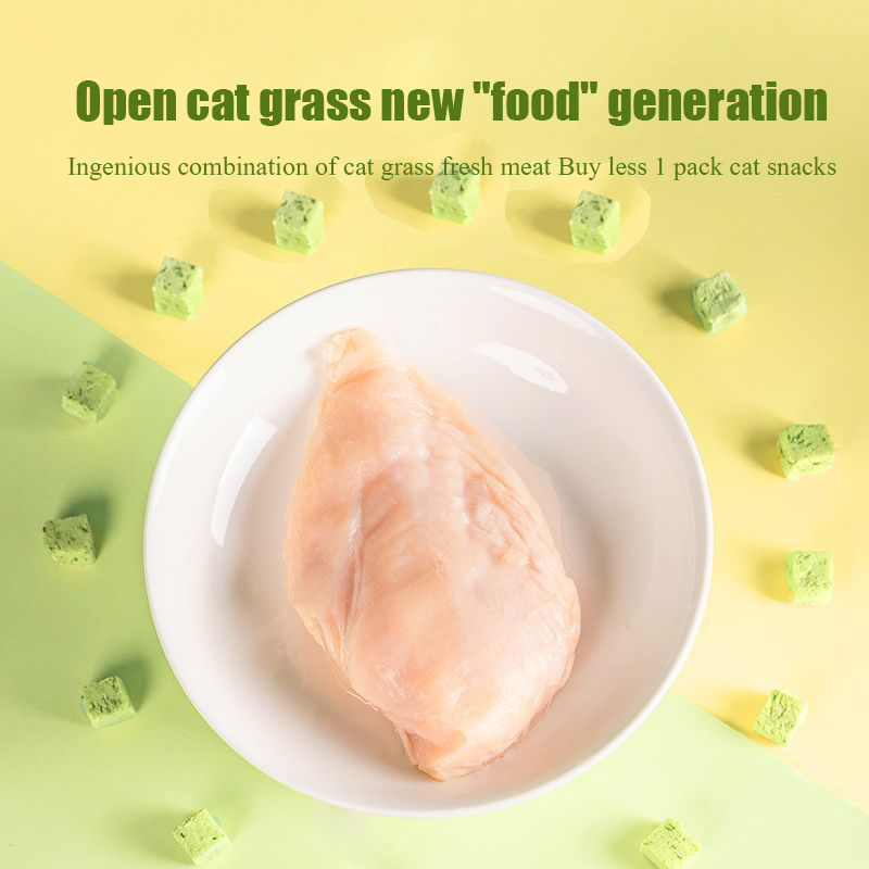 Cat grass freeze-dried meat sq - Snacks Food Ready To Eat review and price