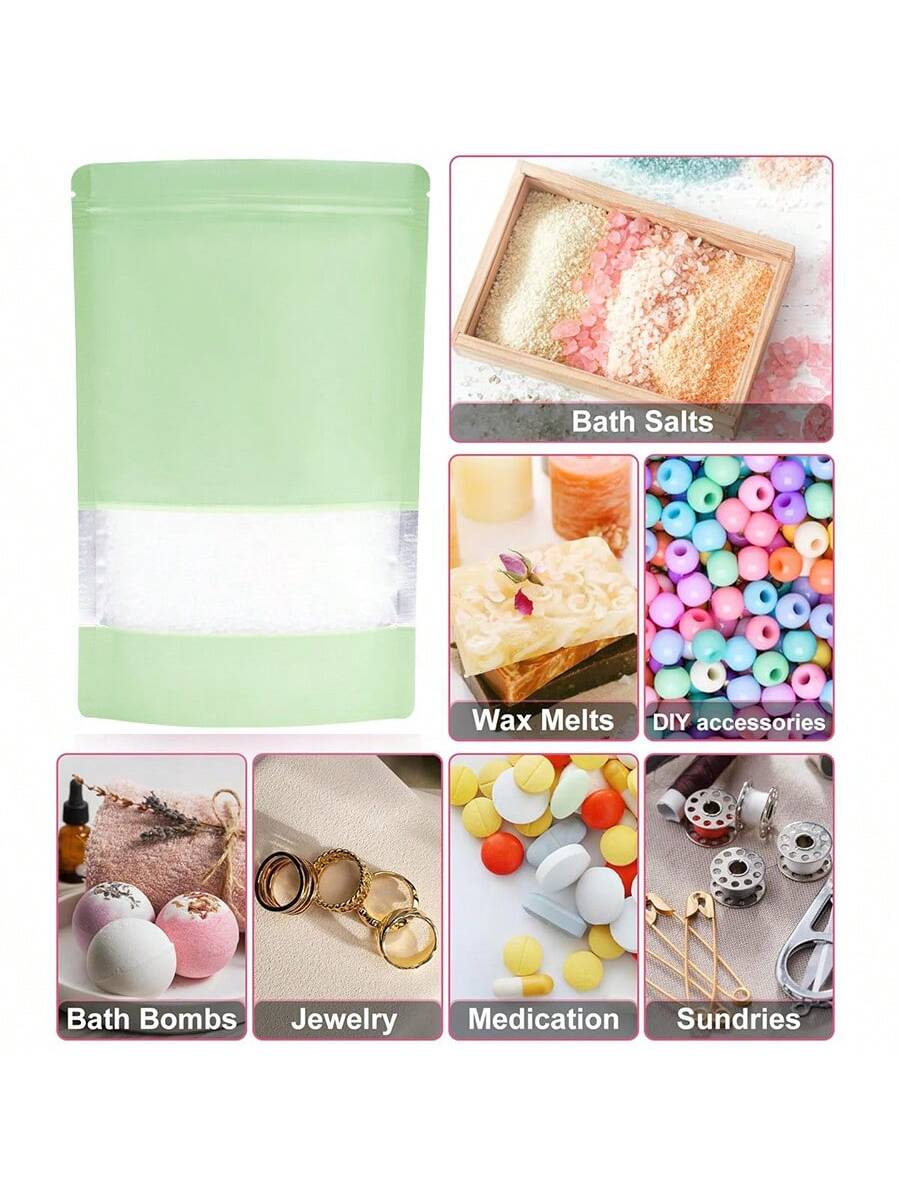 50/100Pcs Green Stand Up Food  - Food Snacks That Are Green review and price