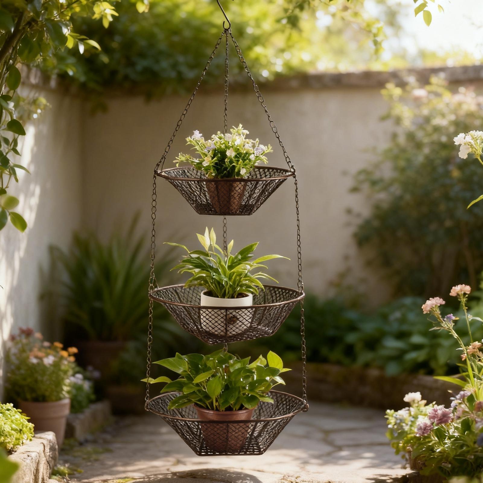 Fruit Basket 3-Tier Iron Holde - Food Snacks Basket review and price