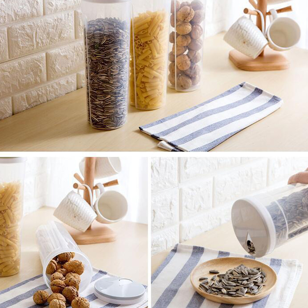 Light Green Plastic Grain Stor - Food Snacks That Are Green review and price